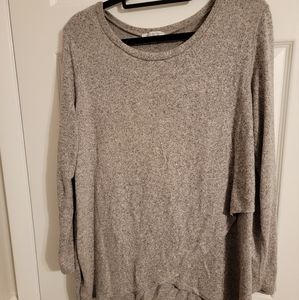 Soft 1x Plus Sweater Browns